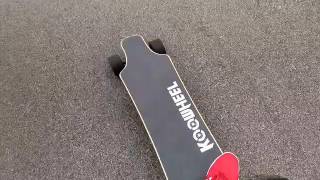 TEST RIDING MY NEW KOOWHEEL BOARD IN 2017