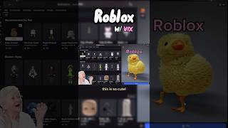 Choosing new Roblox avatar w/ @VixSins