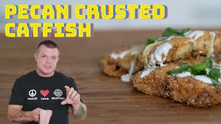 How to Make Pecan Crusted Catfish | The Best Pecan Crusted Catfish | Make Catfish Right Meow