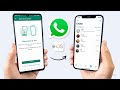 Move to iOS WhatsApp: Now It's Officially FREE to Transfer WhatsApp from Android to iPhone