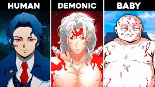 All Forms of Muzan Kibutsuji in Demon Slayer Explained