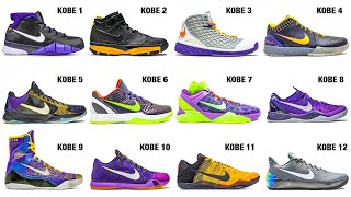 KOBE BRYANT 1-12 Nike Sneakers