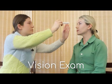 [ASMR] Soft Spoken, Detailed Eye Exam & Vision Test - YouTube