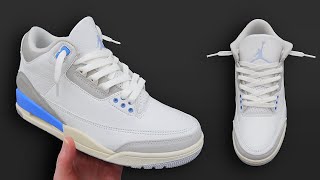 COMMENT LACER SANS EFFORT LES JORDAN 3 | STYLE LACÉ JORDAN 3 avec Lucky Shorts (Meilleure méthode)