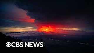 Two volcanoes on Hawaii's Big Island erupt simultaneously for the first time in decades