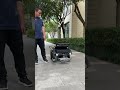 High -tech folding wheelchair, it can stretch it itself