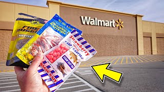 BEST Walmart Fishing Bait MONEY CAN BUY?!? (Expected Results)