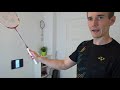 25 min advanced badminton racket skills train at home