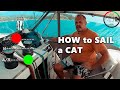 #146t How to Sail a Catamaran - Docking Theory | Sailing Sisu Leopard 45 Catamaran Circumnavigating