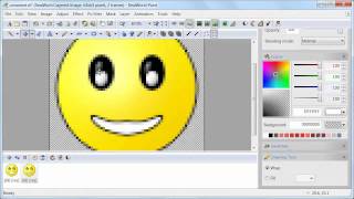 Make an animated smiley
