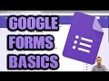 Google Forms Basic Tutorial for Students and Teachers