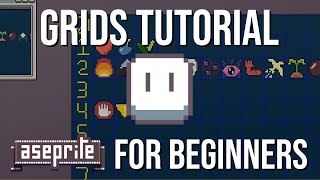 How to Use the Grid for Spritesheets and Tilemaps in Aseprite