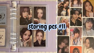 storing photocards in my binders 11 (stray kids, rescene, purple kiss, csr, kep1er and more!)