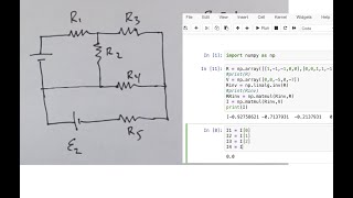 Solving Complicated Circuit Problems with Linear Algebra in Python