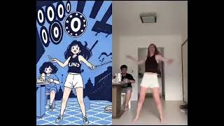 #rasputin #anime #vs #real #dance