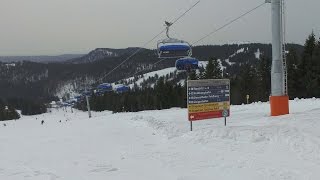 Skigebiet Feldberg: Fahrt mit der neuen Zeigerbahn