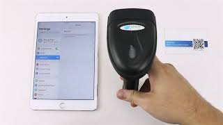 NETUM NT 1698W Handheld Wirelress Barcode Scanner AND NT 1228BL Bluetooth 1D 2D QR Bar Code Reader P