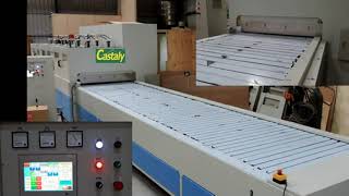 Castaly - High Frequency Wood Board Jointing Machine (By Stainless Steel Conveyor) - 6 Meters Long