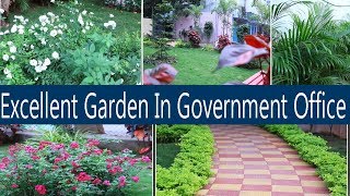 Excellent Garden in Government Office | Dakshina Bharath Hindi Prachar Sabha | V Media News