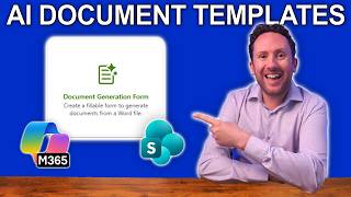 Structured Document Generation with AI in SharePoint