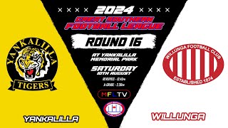 GSFL - Round 16 - Reserves - Yankalilla Vs Willunga At Yankalilla Memorial Park (Part 1)