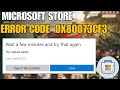 Fix Microsoft Store Error Code 0x80073CF3 In Windows