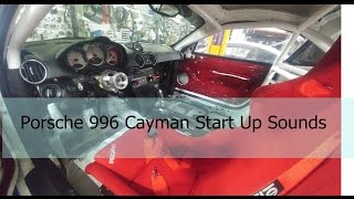 [FLETA MEDIA] PORSCHE 996 Cayman Racecar start up Exhaust Sounds