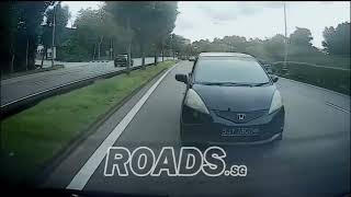 Dangerous driving weaving in and out, jam braking at Mandai road on 19 Feb 2025