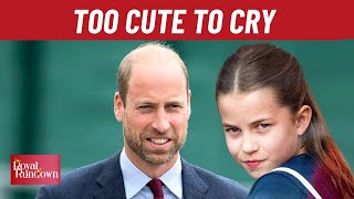 Princess Charlotte’s Hilarious Reaction to Dad’s New Beard | Royal Family