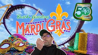 BUSCH GARDENS - Mardi Gras Meet-up / Opening Day Shenanigans