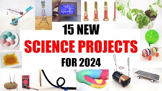 15 New Science Project Ideas for 2024!
