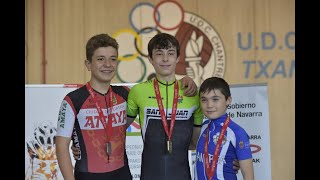 Campeonato Navarro 14/04/2019 Final 5000m eliminación Juvenil masculino U.D.C. Txantrea-Pamplona