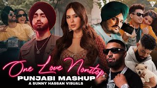 Nonstop Punjabi Mashup 2024 Shubh Ft Sonam Bajwa Nain Tere Jukebox Love