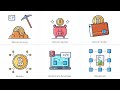 Cryptocurrency Animated Icons   After Effect 2024