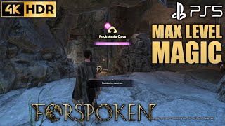 Rockshade Cave FORSPOKEN Golden Hills PS5 Gameplay Walkthrough 4K | PS5 Forspoken Rockshade Gameplay