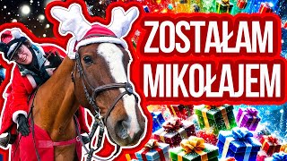 🎅ZOSTAŁAM MIKOŁAJEM W STAJNI⭐️(rozdaje prezenty)⭐️