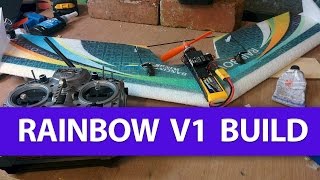 DW HOBBY Rainbow Flying Wing - FULL BUILD EPISODE