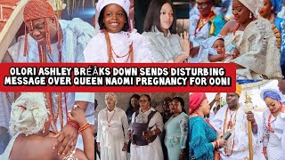 Olori Ashley Bréåks Down Sends Disturbing Message over Queen Naomi Pregnancy for Ooni