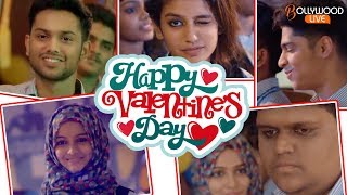 Priya Prakash Varrier Romantic Song | Valentine Day Special | School Crush Memories | Bollywood Live