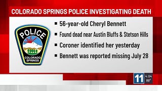 Death investigation underway after body of missing woman found in Colorado Springs