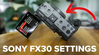 My Camera Settings for CINEMATIC Sports Videography | Sony FX30