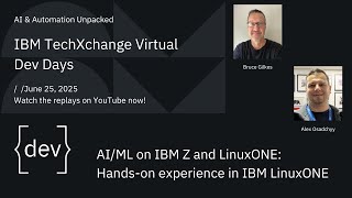 AI/ML on IBM Z and LinuxONE: Hands on Experience in IBM LinuxONE