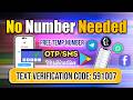 Free PHONE Number for OTP/SMS Verification TEXT | Get Unlimited Temp Number For Free OTP Codes