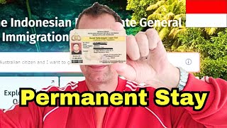 How You Get a Permanent Visa for Indonesia🇮🇩