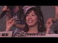 akb48紅白対抗歌合戦での11月のアンクレット サヨナラで終わるわけじゃない チームb推し まゆゆ推しバージョン