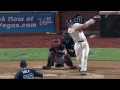 atl@nym d arnaud doubles for first career hit