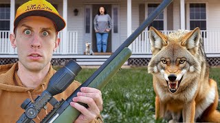 Coyotes Threatening my Neighborhood - They Must be Stopped