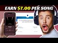 Earn $700 Just By Listening To Music! (Make Money Online From Home 2022)