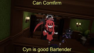 Cyn is confirmed bartender (VRChat Murder 4 Bs)