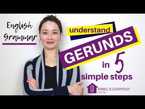 How do you write a gerund?